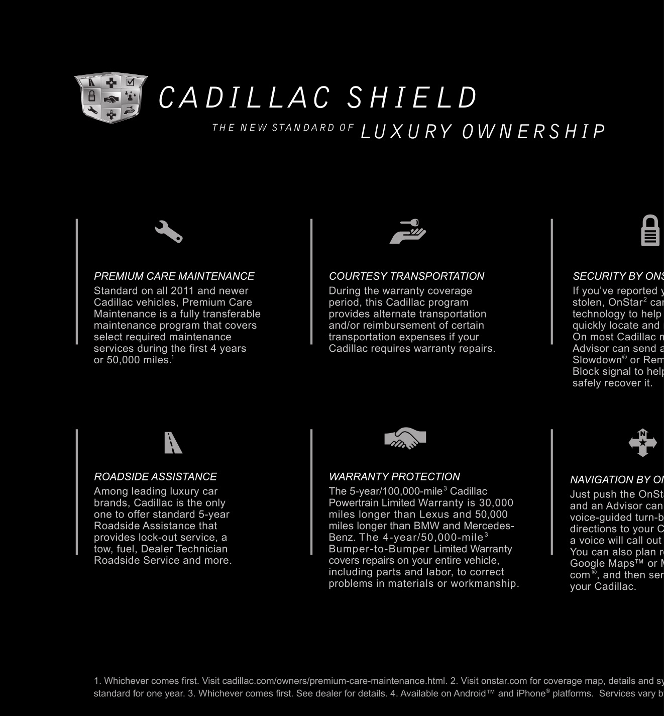 2012 Cadillac Escalade Brochure Page 9